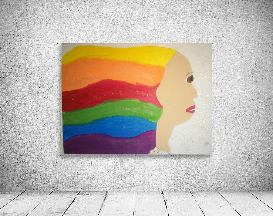Rainbow women Wall Preview