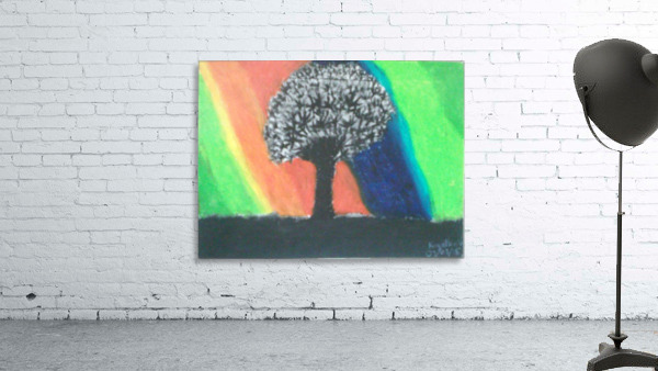 Shadowed tree Wall Preview