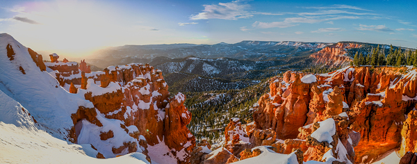 Sunset on hoodoos  Digital Download