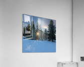 sunstar at sunset Acrylic Print