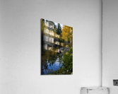 Duck creek fall Reflections Acrylic Print