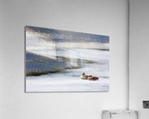 first to the pond Acrylic Print