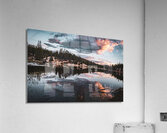 the hidden pond Acrylic Print