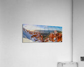 Sunset on hoodoos  Acrylic Print