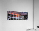 something in the orange Acrylic Print