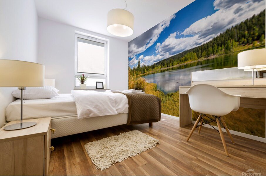 fall in nature Mural print