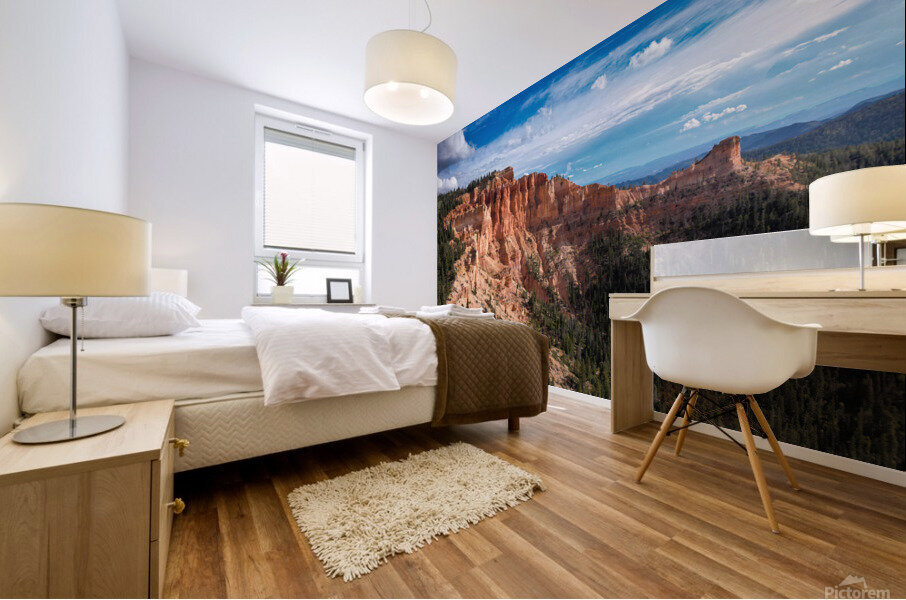 strawberry point overlook Mural print