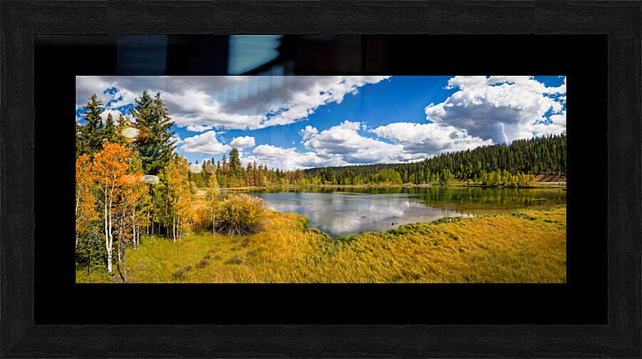 fall in nature Picture Frame print