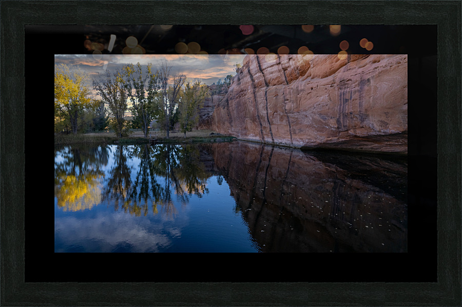 kanabpond Picture Frame print