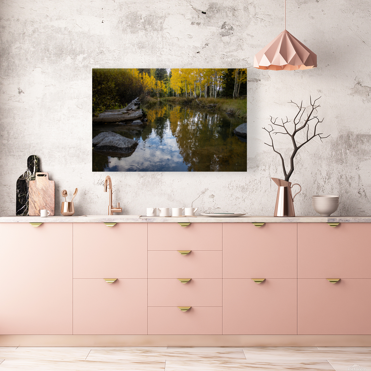 Fall Reflections Reproduction