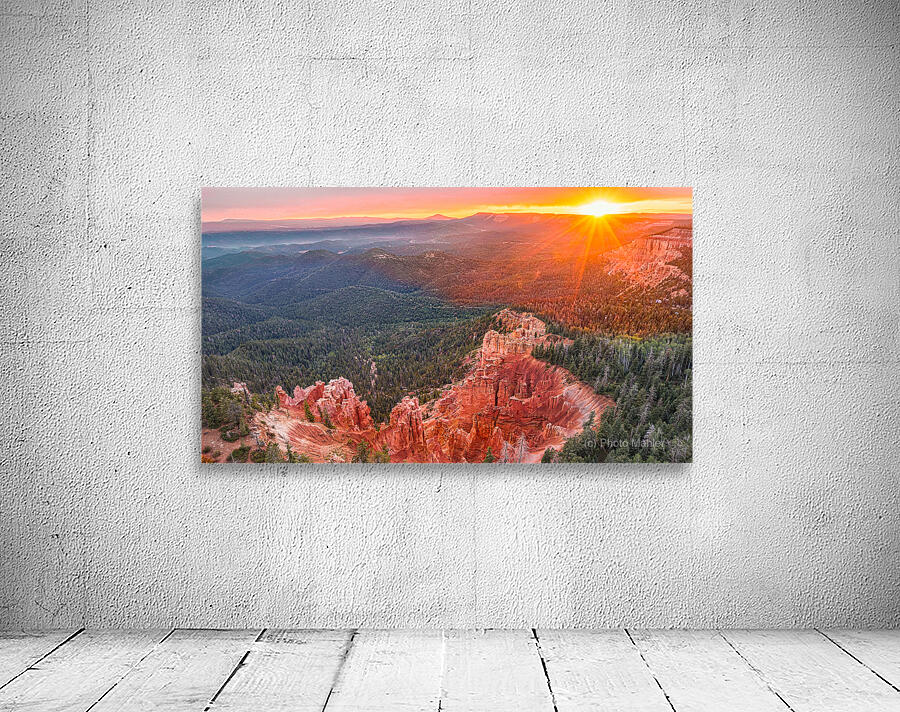 strawberry point sunset Wall Preview