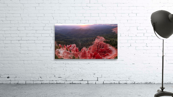 sunset over strawberry point  Wall Preview
