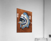 Native Pride and Honor Acrylic Print