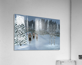 Hunting Party Acrylic Print