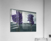 Purple Trees Acrylic Print