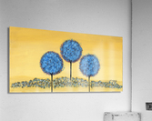Triple Blue Acrylic Print