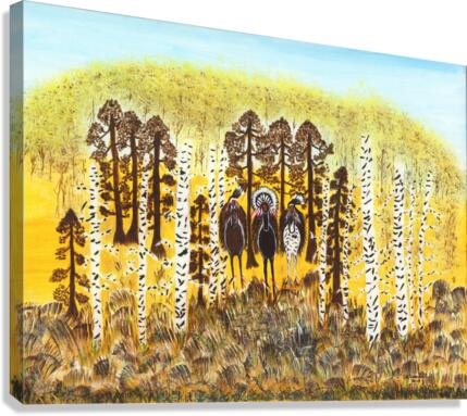 Dakota Warriors Canvas Print