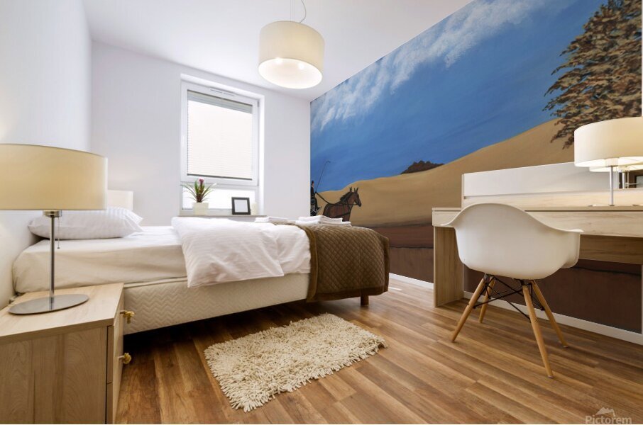 The Last Ride Mural print