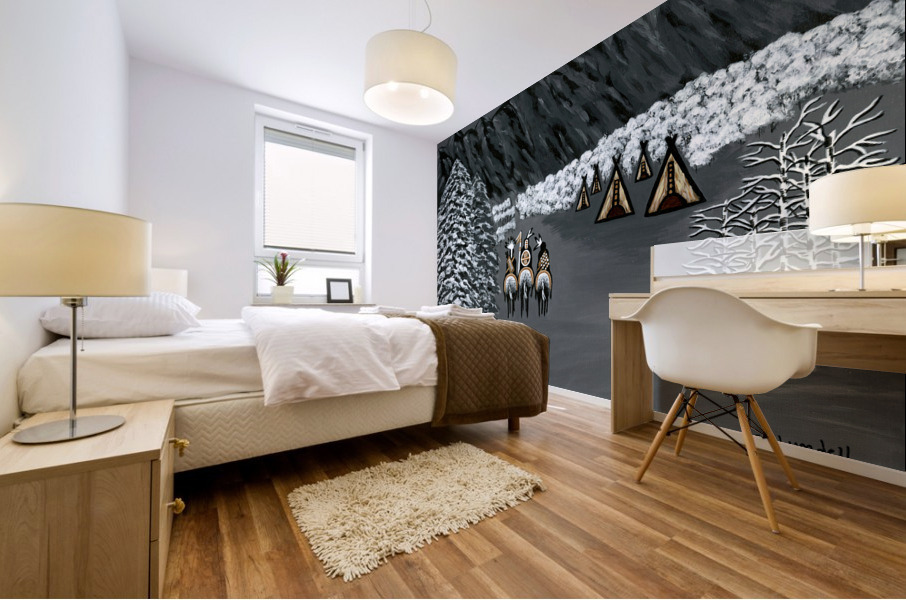 Return Home Mural print