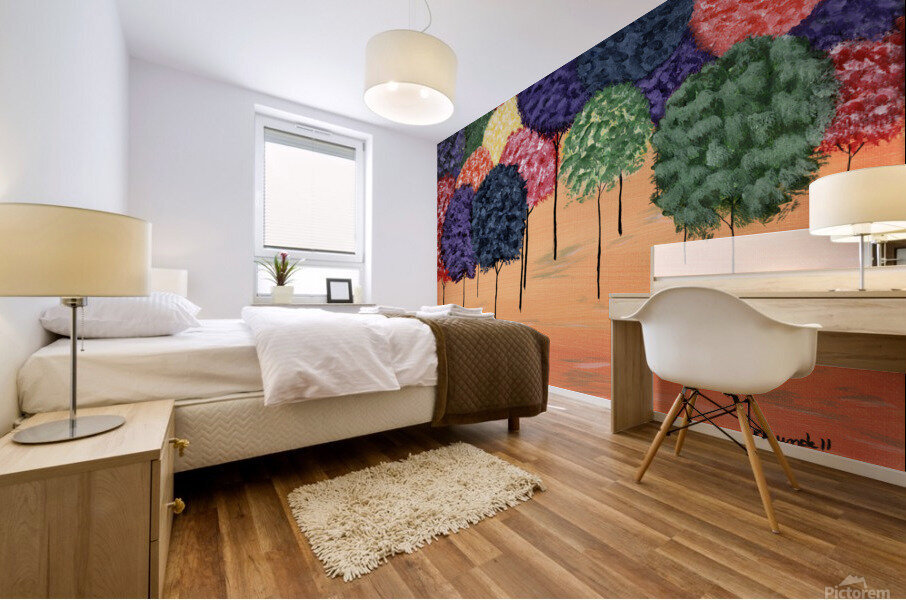 Merry Mix Mural print