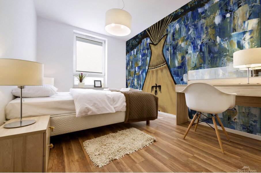 Teepee Mural print