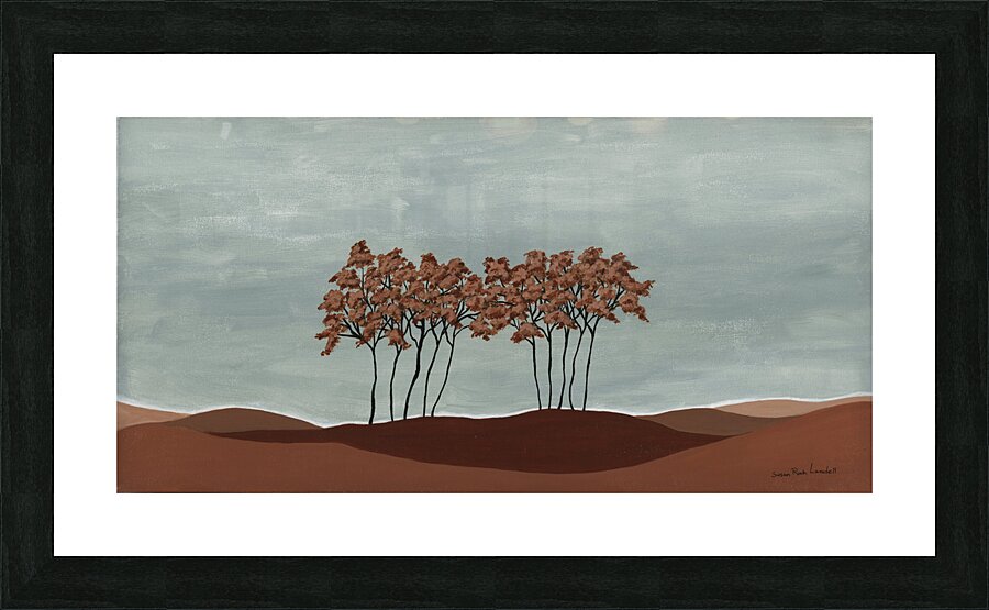 Graceful Oasis Picture Frame print