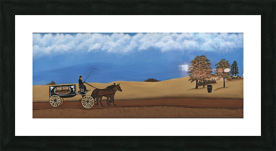 The Last Ride Picture Frame print