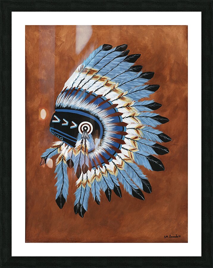 Native Pride and Honor Picture Frame print