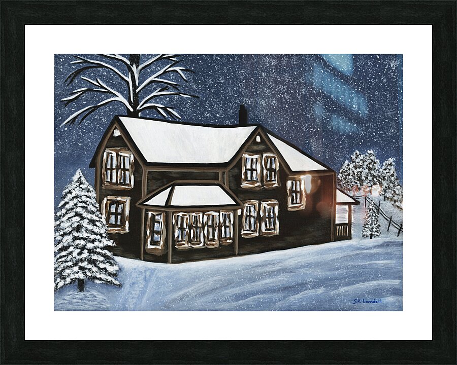 Homestead Picture Frame print