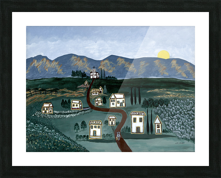 French Countryside Picture Frame print