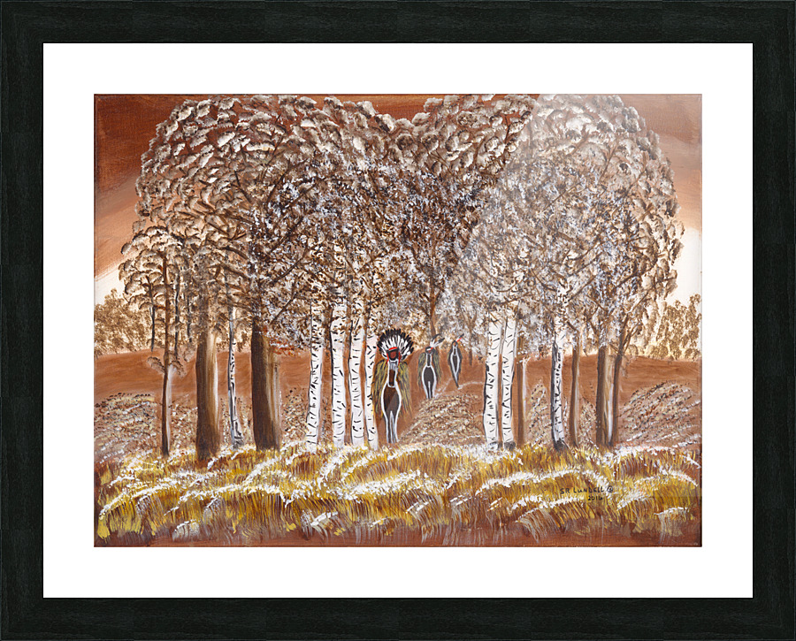 Minnesota Sioux Picture Frame print