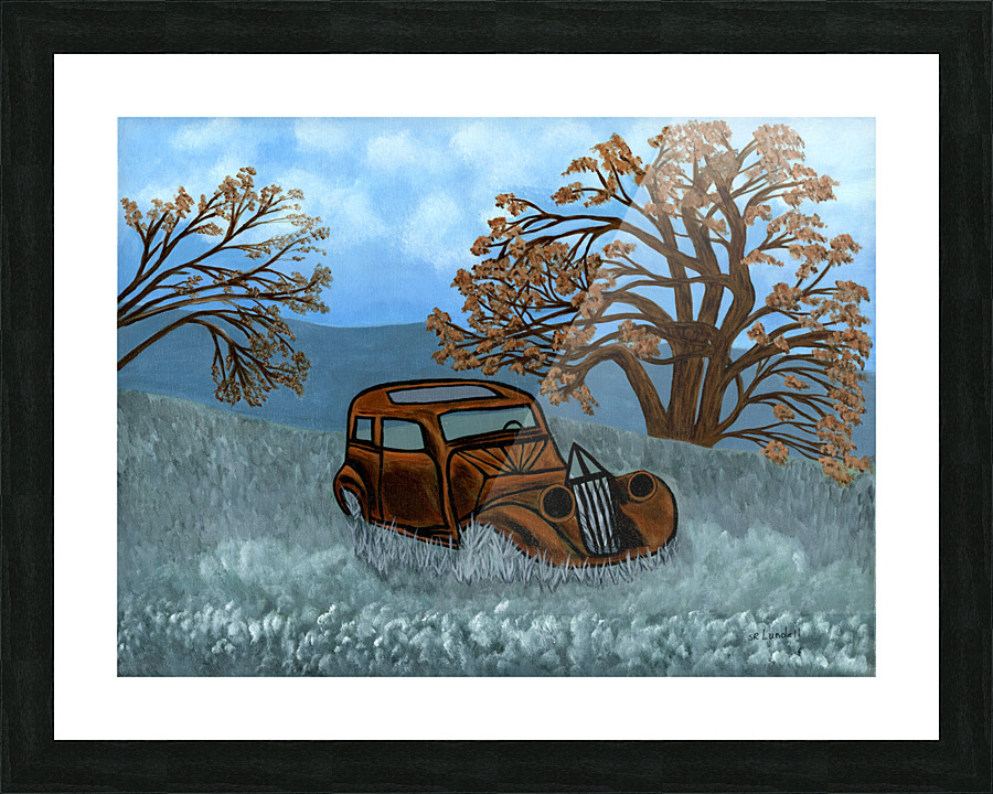 Rustic Memory Picture Frame print