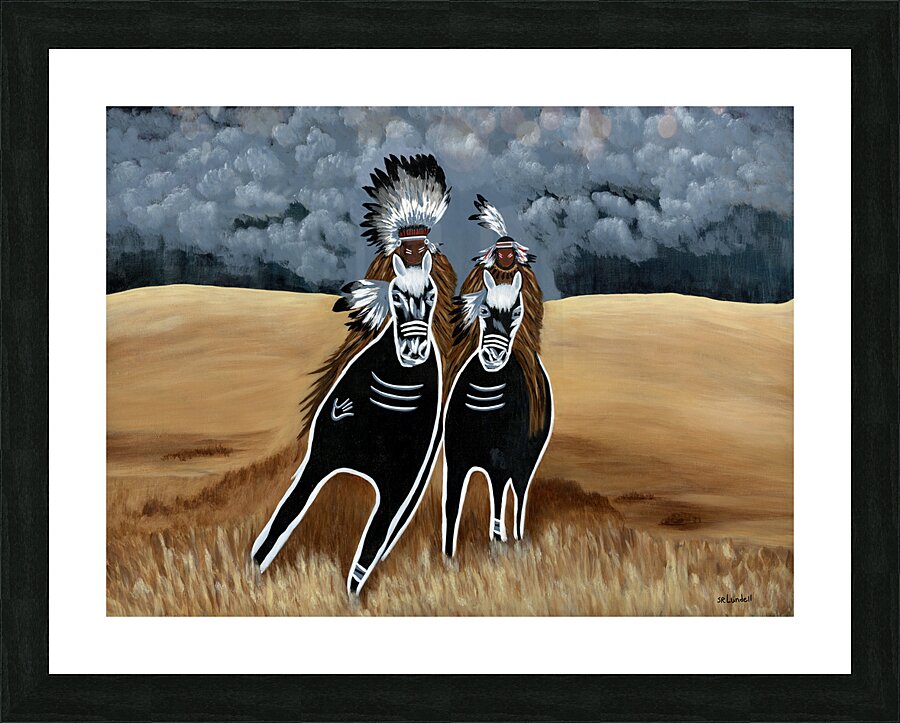 Breakaway Picture Frame print