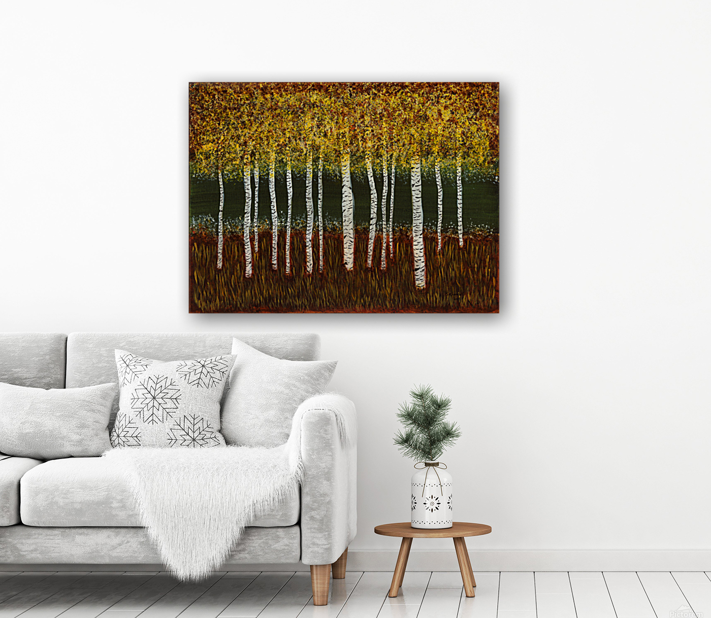 Birch Trees Reproduction