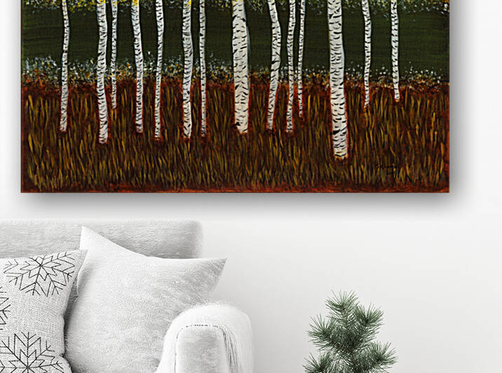 Birch Trees by Susan Rook Lundell