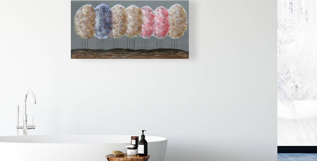 Fall Trees by Susan Rook Lundell