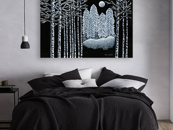 Snow Moon by Susan Rook Lundell