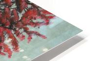 Red Trees HD Metal print