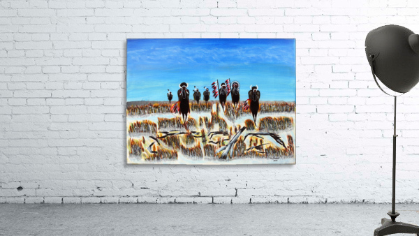 Prairie Warriors Wall Preview