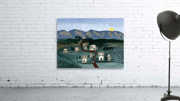 French Countryside Wall Preview