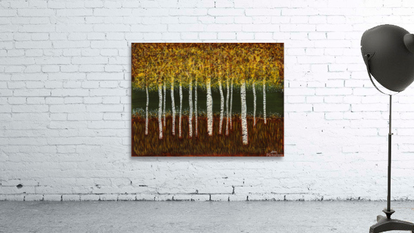 Birch Trees Wall Preview