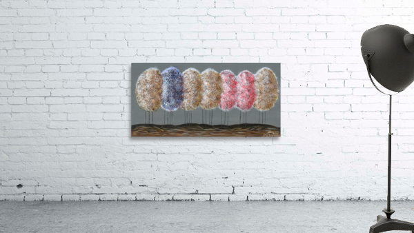 Fall Trees Wall Preview