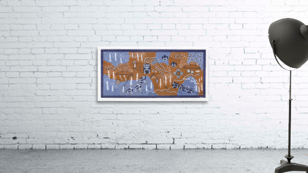 Tribal Art Wall Preview