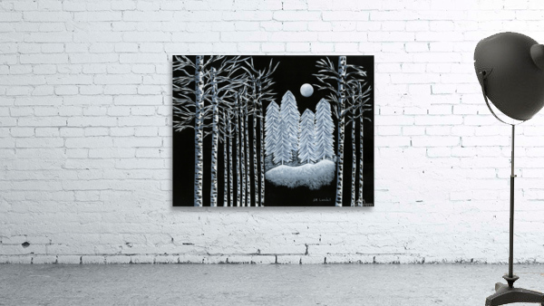 Snow Moon Wall Preview