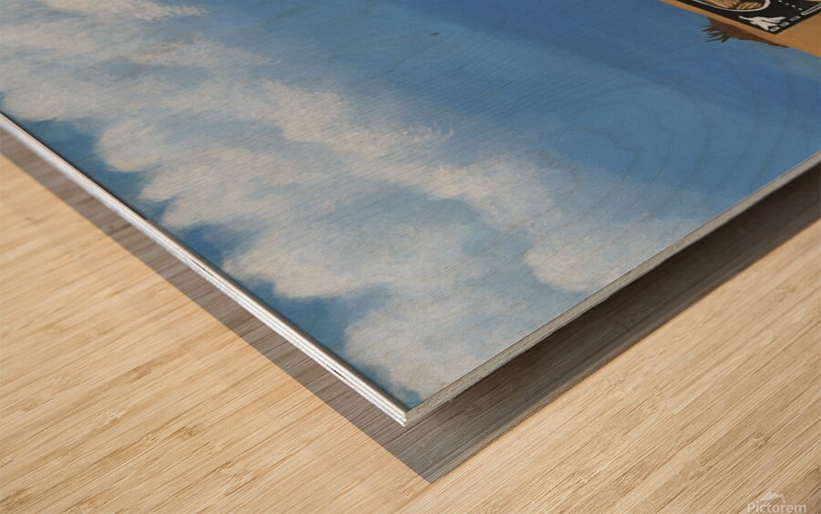 The Last Ride Wood print