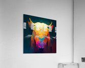 Abstract Bull Acrylic Print