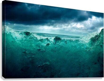 Head Above Water Canvas Print