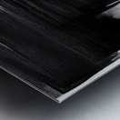 Lux Noir Abstract Metal print