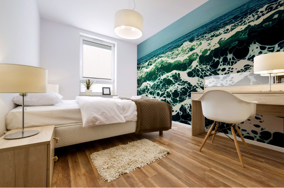 Ocean Mist Mural print