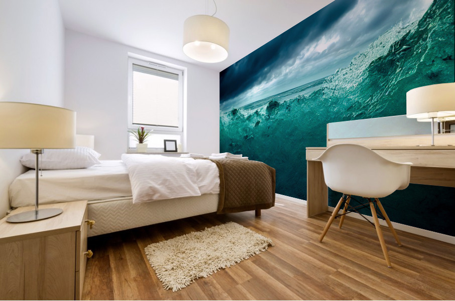 Head Above Water Mural print